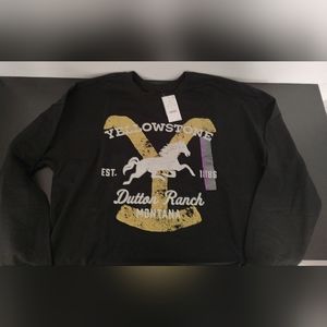 Yellowstone Dutton Ranch sweatshirt XL NWOT
